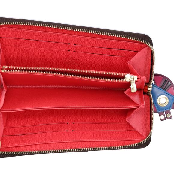 Louis Vuitton Zippy Wallet Monogram Totem M61364 Flamingo - Picture 4 of 6